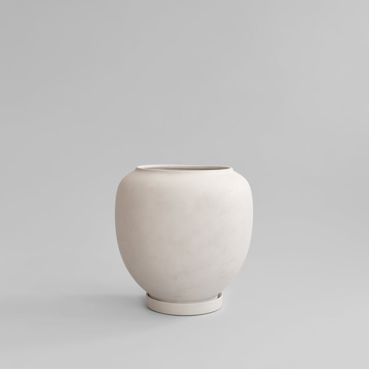 Γλάστρα Sunao Big - Κεραμική Άσπρη Birch H42 x W40 x L40 cm 101 COPENHAGEN