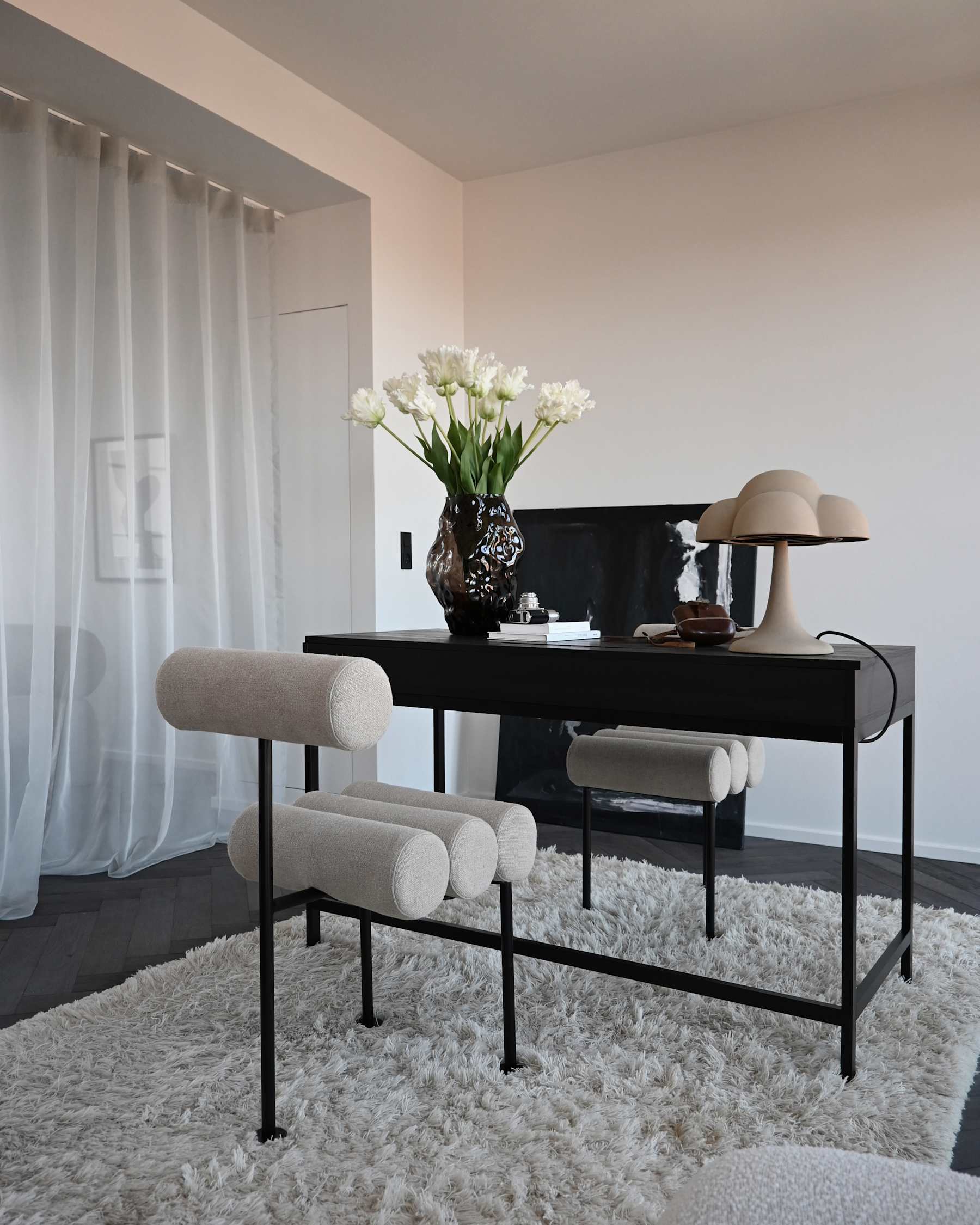 101 COPENHAGEN ΒΑΖΟ Βάζο Katachi Medio / Γυάλινο / Smoked Forest L23.6 / W23.6 / H35 101 COPENHAGEN