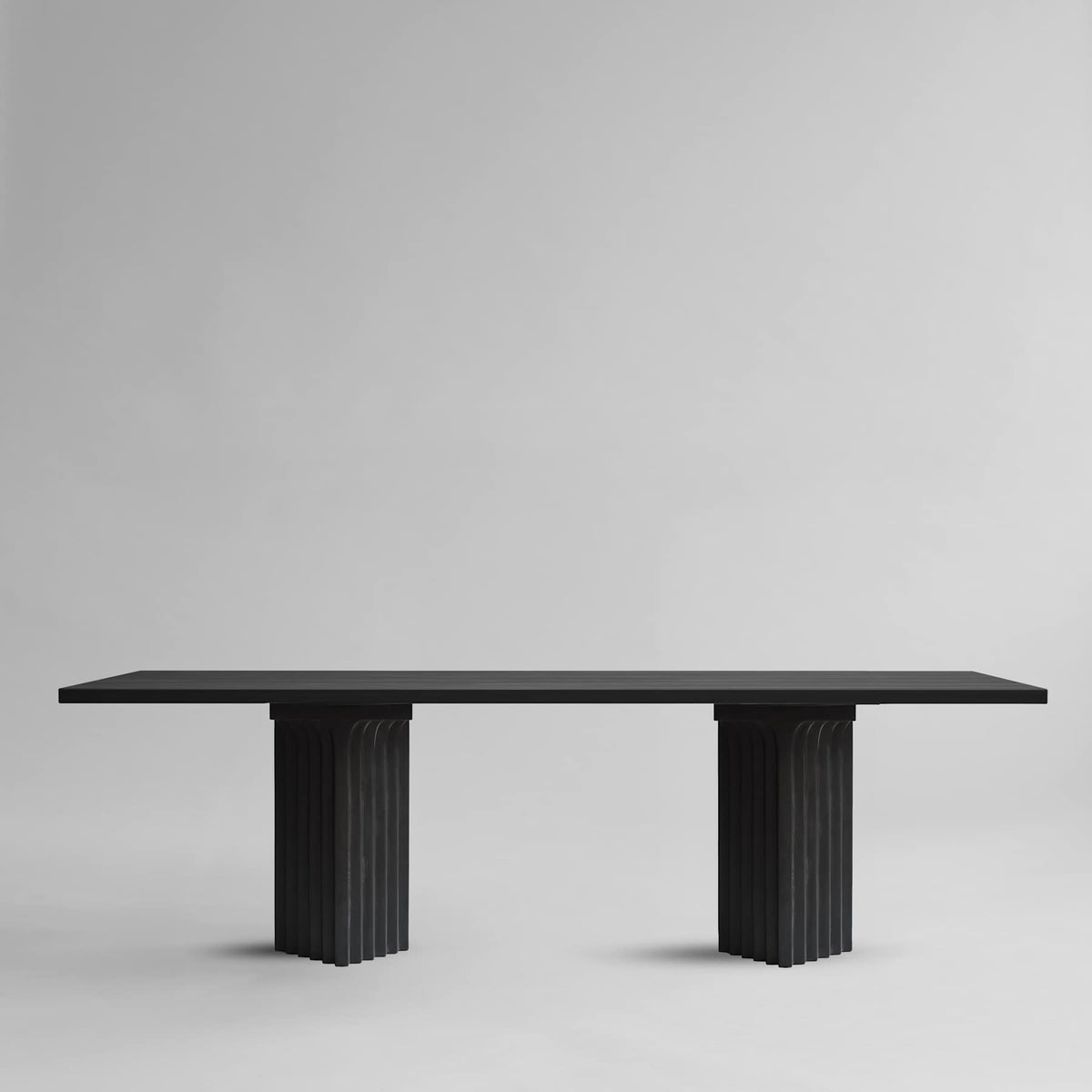 Tραπεζαρία Arc - Δρυς Coffee Black H74 x W100 x L250 cm 101 COPENHAGEN