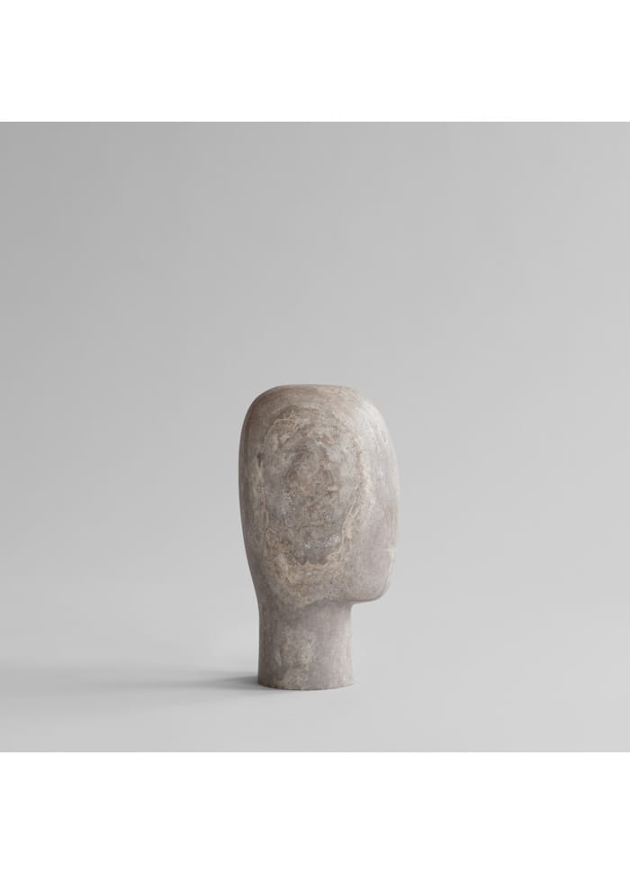 culpture, Medio - Silver Travertine H33 x L16 x W18 cm 101 COPENHAGEN
