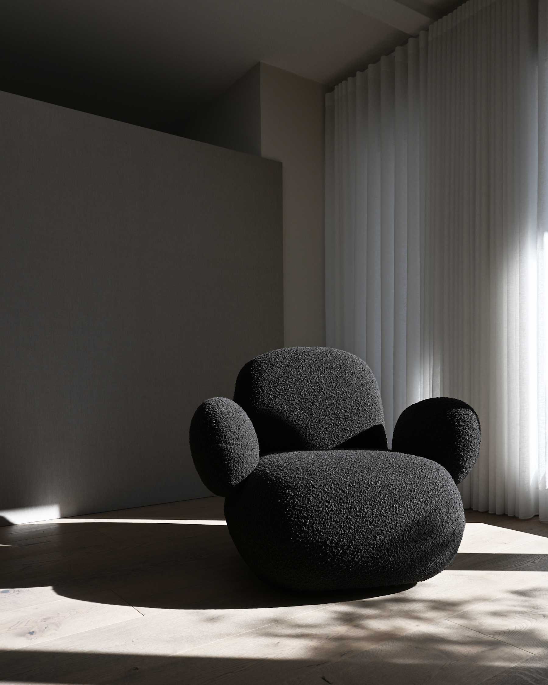 101 COPENHAGEN Πολυθρόνα Πολυθρόνα Toe Armchair Flat Deep Taupe (A2635) L94 x W100 x H80 101 COPENHAGEN