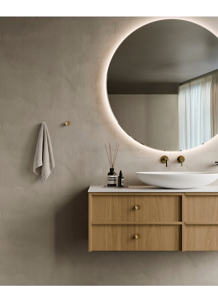 Διακοσμητικά Πόμολα / Κρεμάστρα HiHat Mini - Ορείχαλκος Μεταλλικά Σετ Των2 τμχ H2,5x Ø3,5 cm 101 COPENHAGEN