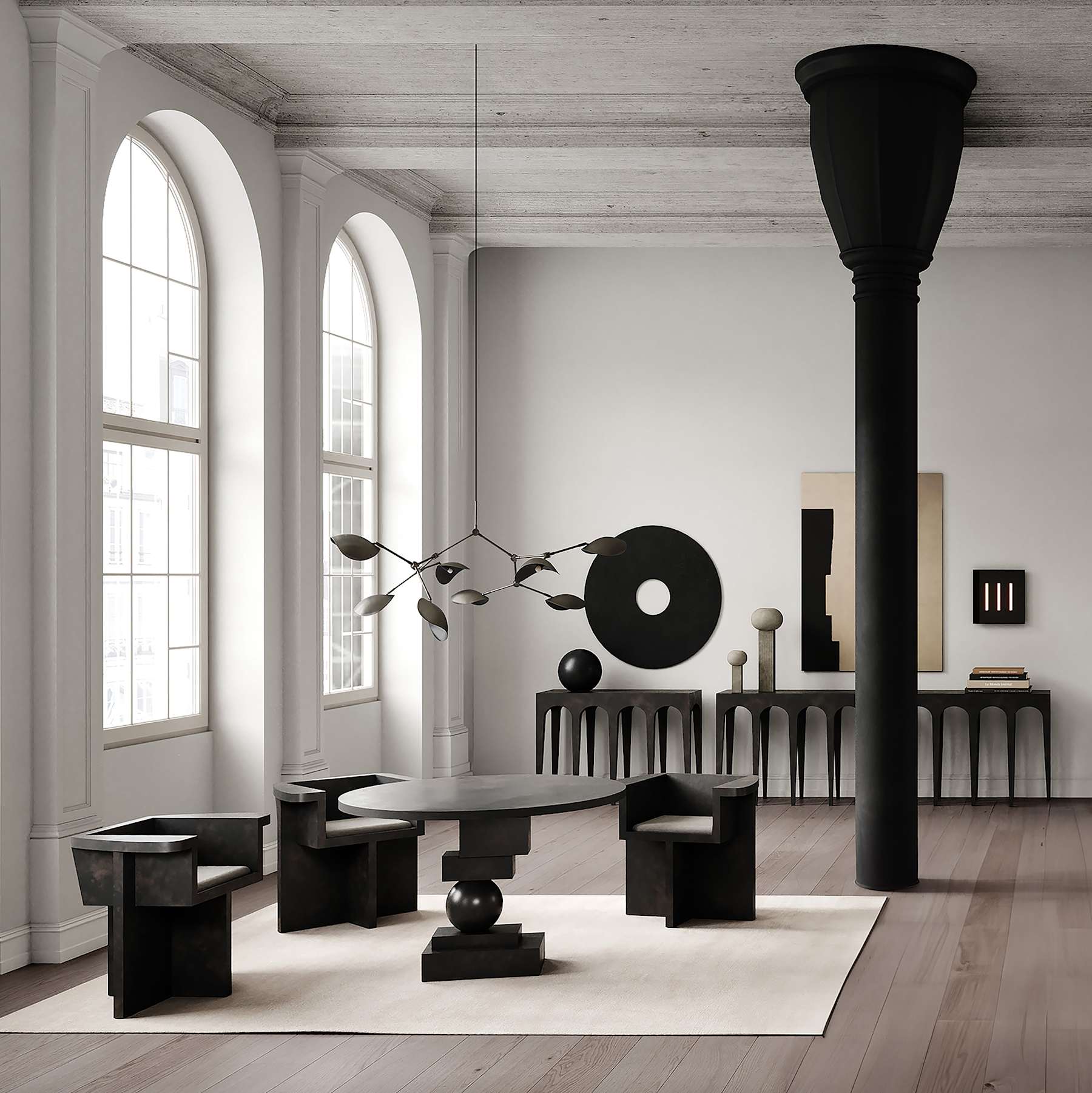 Φωτιστικό Οροφής Stingray Chandelier - Bronze (5m) L152 x W121 x H70 cm 101 COPENHAGEN