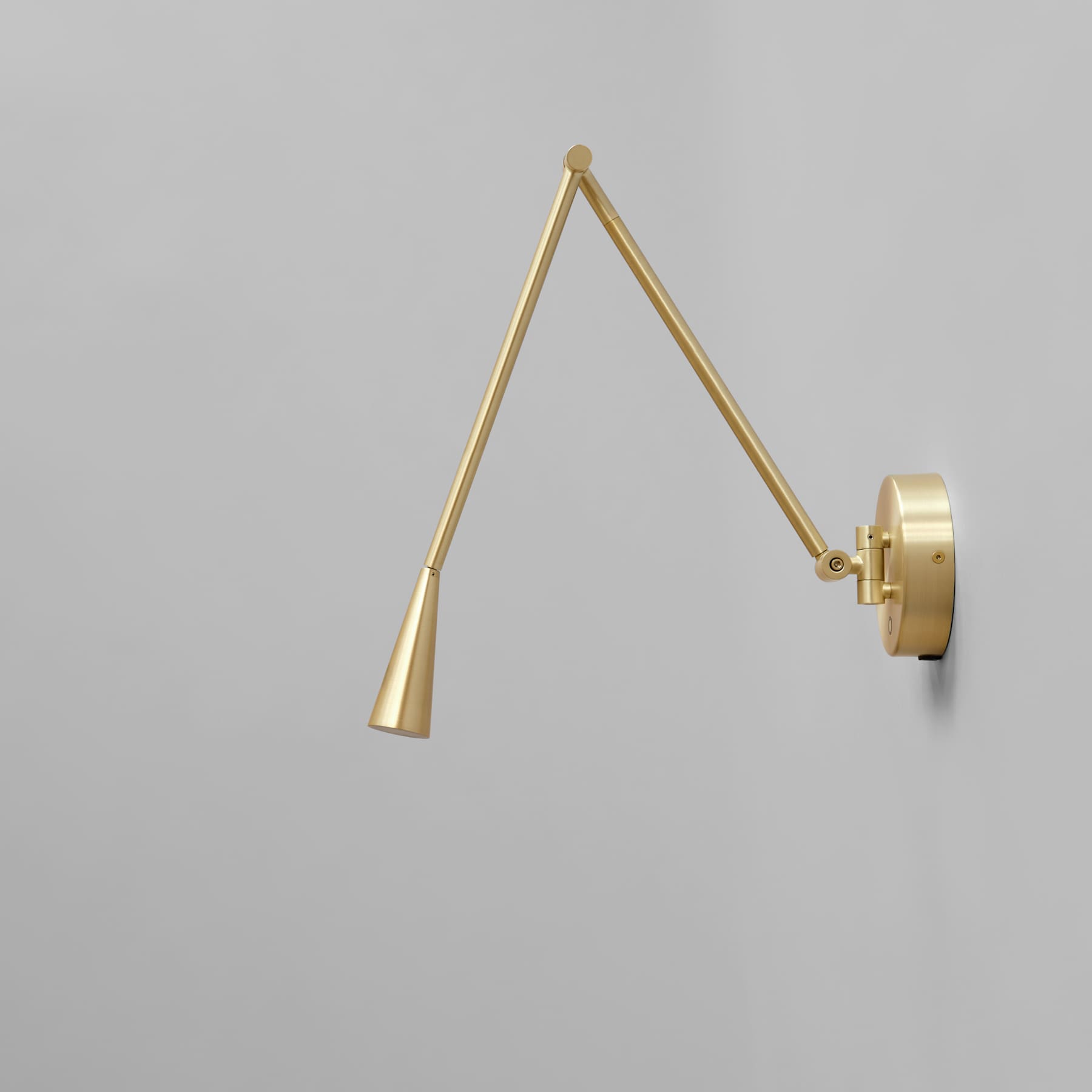 Φωτιστικό Τοίχου Snake - Αλουμίνιο Brass H42 x W12 x L12 cm 101 COPENHAGEN