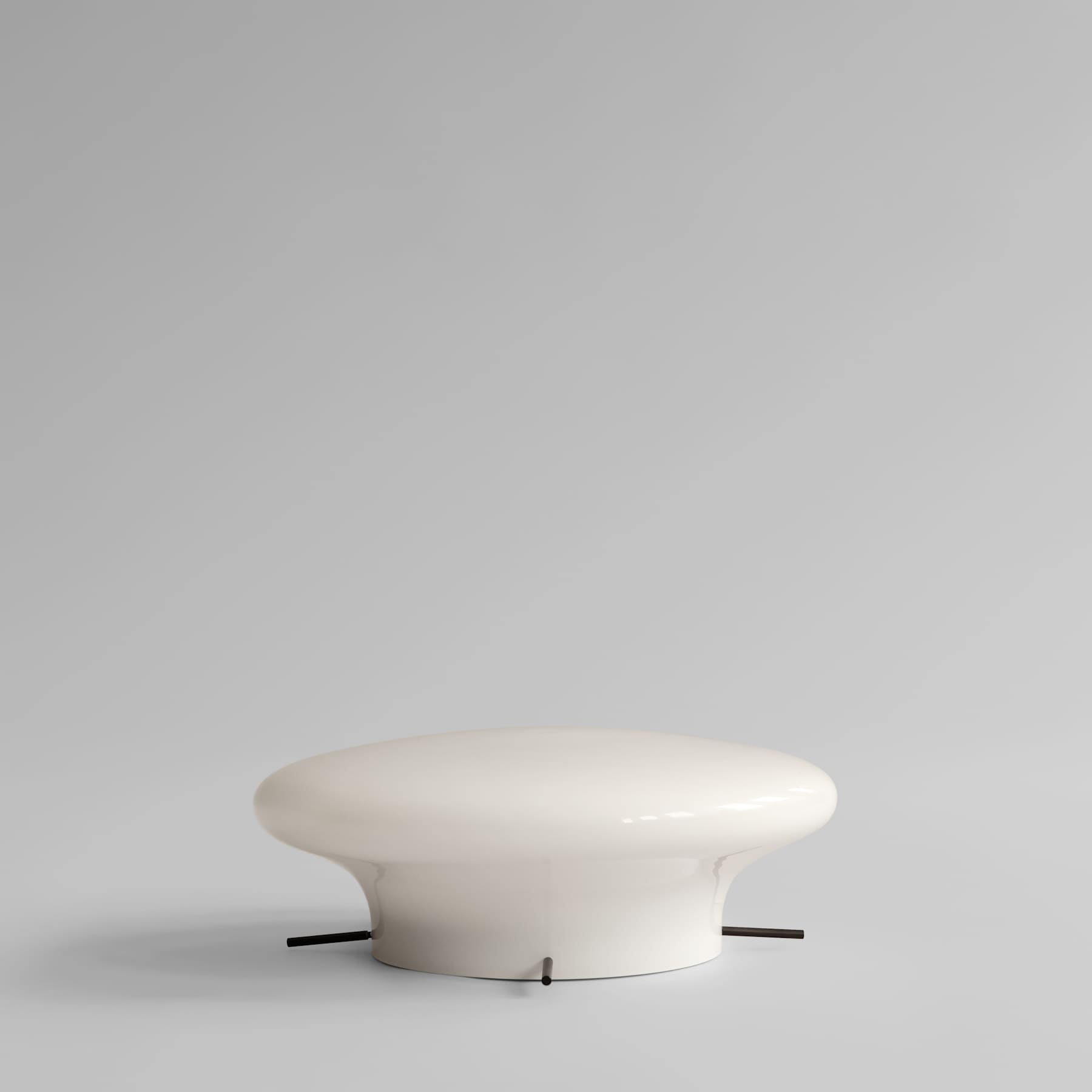 Φωτιστικό Τοίχου Hikari Ø35 - Λευκό Οπάλ Γυαλί Αλουμίνιο H11,5 x Ø35 cm 101 COPENHAGEN