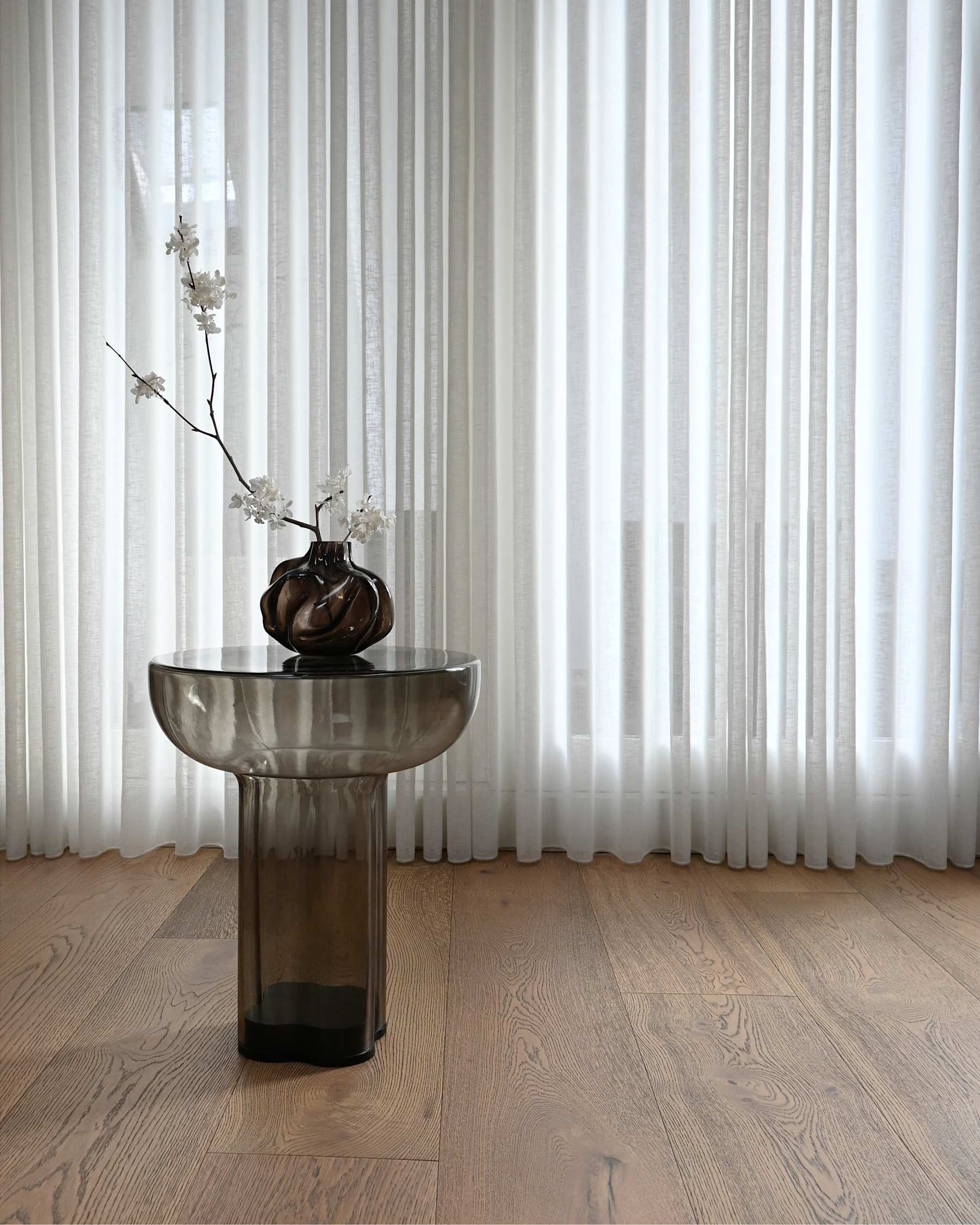 101 COPENHAGEN ΒΑΖΟ Βάζο Wabi Mini Smoked Forest L19 x W19 x H6 101 COPENHAGEN