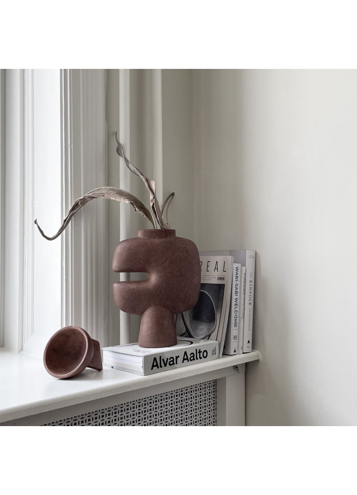 101 COPENHAGEN Βάζο Βάζο, Tribal, Medio, Τερακότα Κεραμικό, 30x9x22,5cm, 101 COPENHAGEN