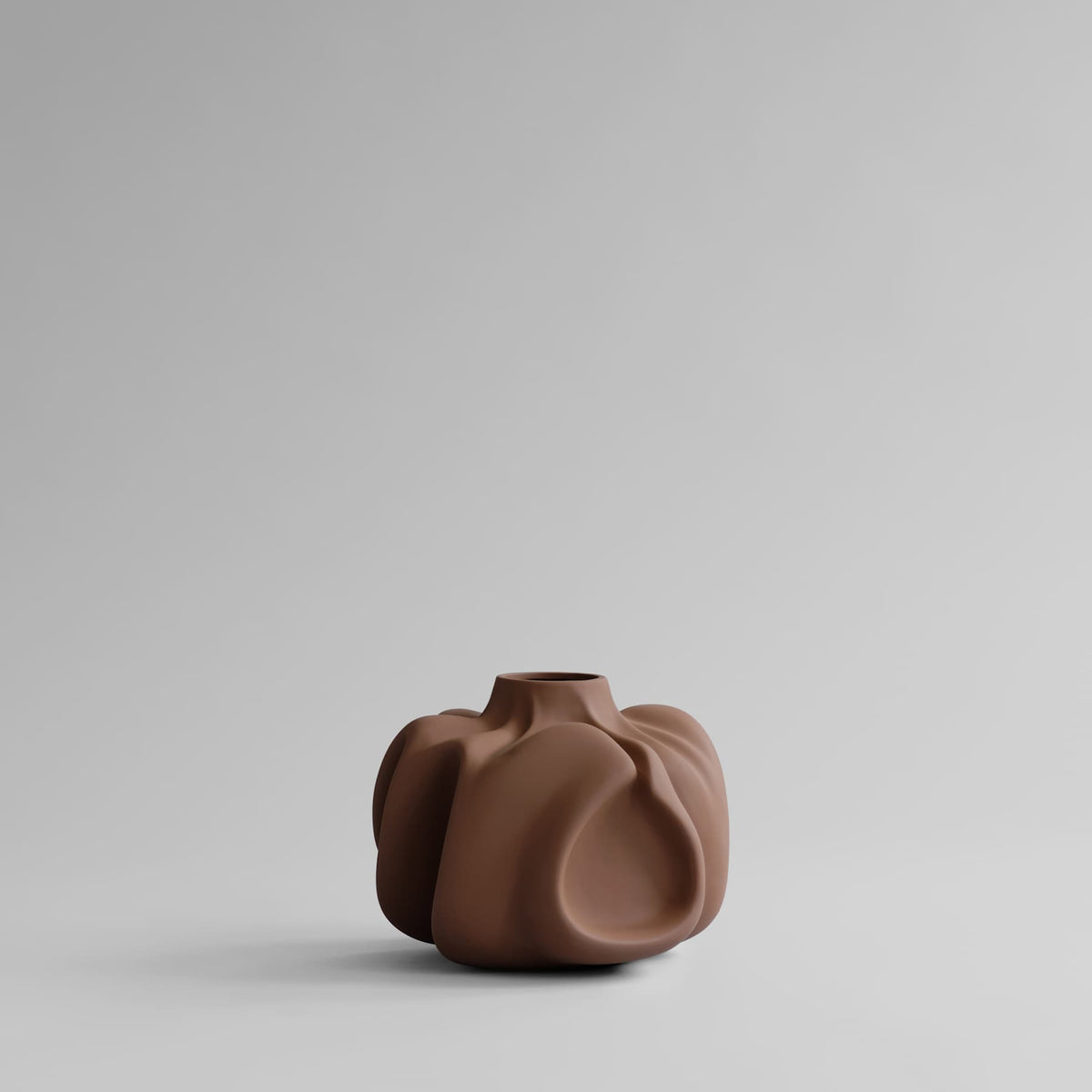 Βάζο Wabi Medio - Κεραμικό Ανοιχτό Καφέ H29 x W35 x L35 cm 101 COPENHAGEN