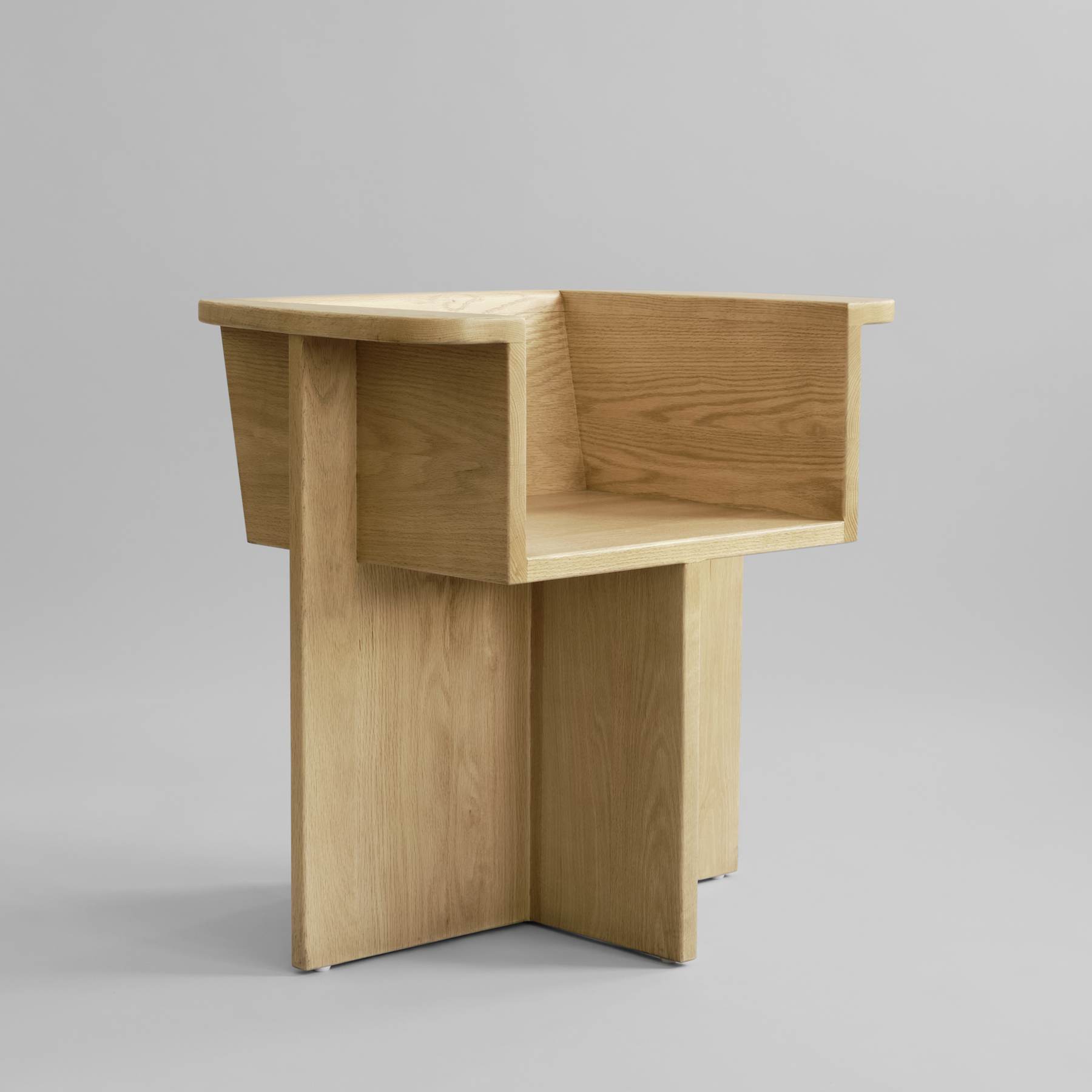 101 COPENHAGEN Καρεκλα Καρέκλα Τραπεζαρίας Brutus Dining Chair - Natural Oak L69 x W50 x H68 101 COPENHAGEN