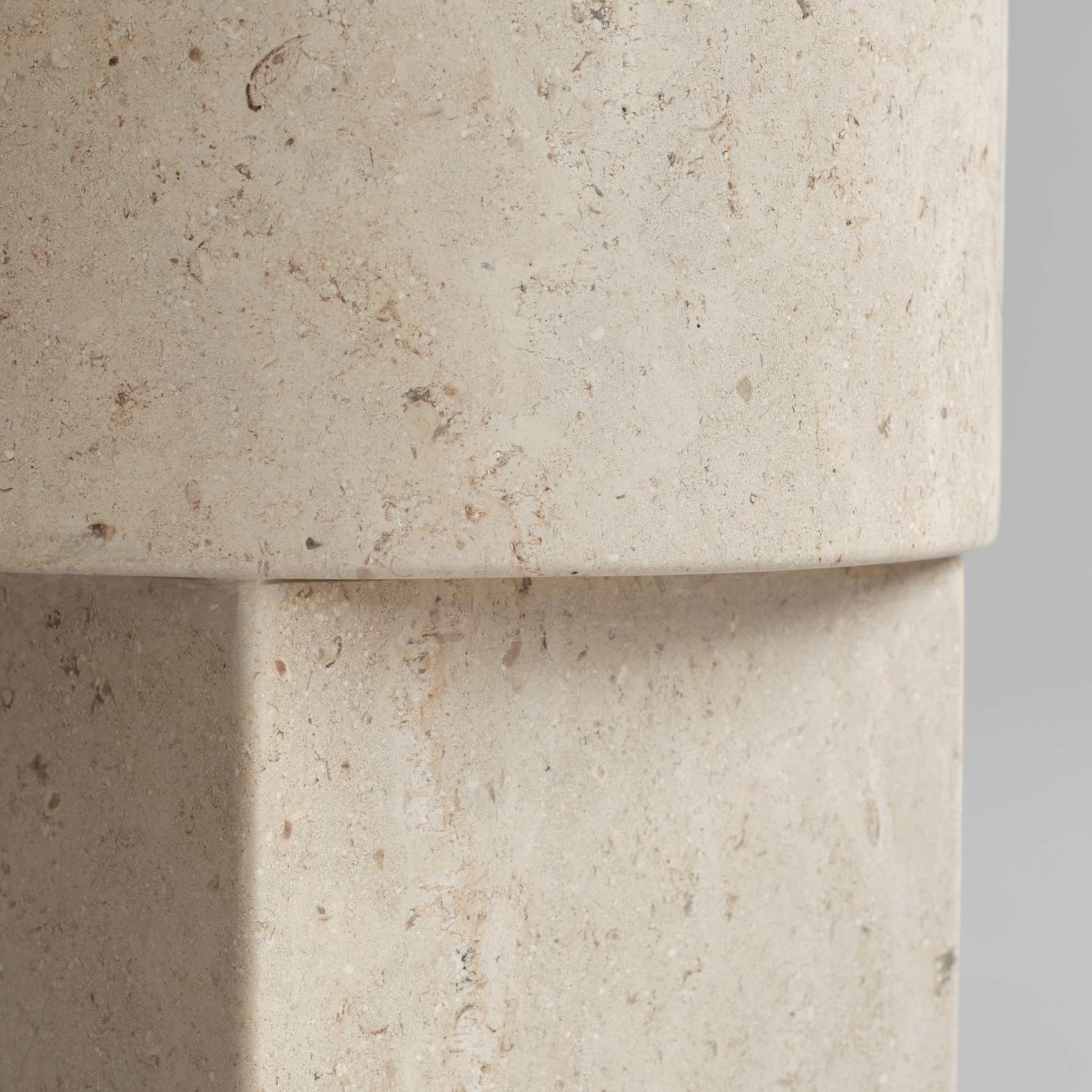 Τραπέζι Column - Ασβεστόλιθος H50 x W25 x L25 cm 101 COPENHAGEN