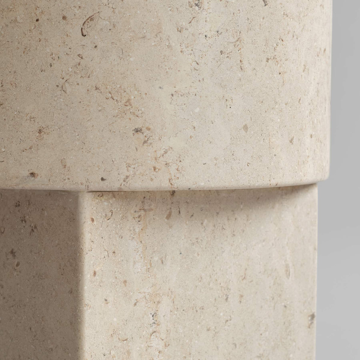 Τραπέζι Column - Ασβεστόλιθος H50 x W25 x L25 cm 101 COPENHAGEN