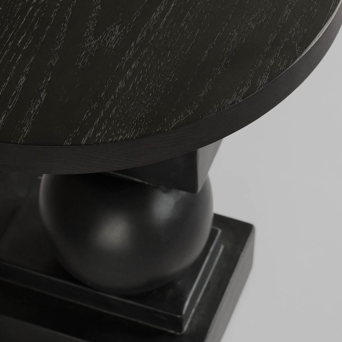 Βοηθητικό Τραπέζι Artist - Coffee Black Δρυς H51 x W44 x L44 cm 101 COPENHAGEN