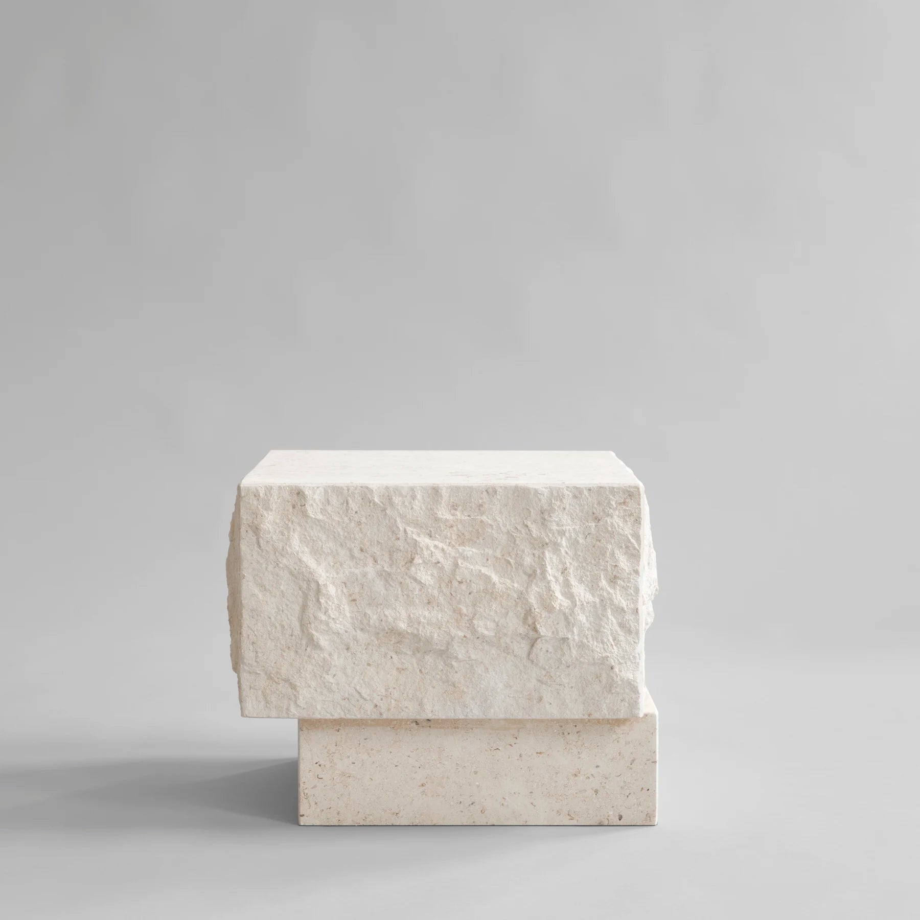 101 COPENHAGEN Τραπέζι Τραπέζι Temple Low Εκρού Σκυρόδεμα 55x65x43cm 101 COPENHAGEN