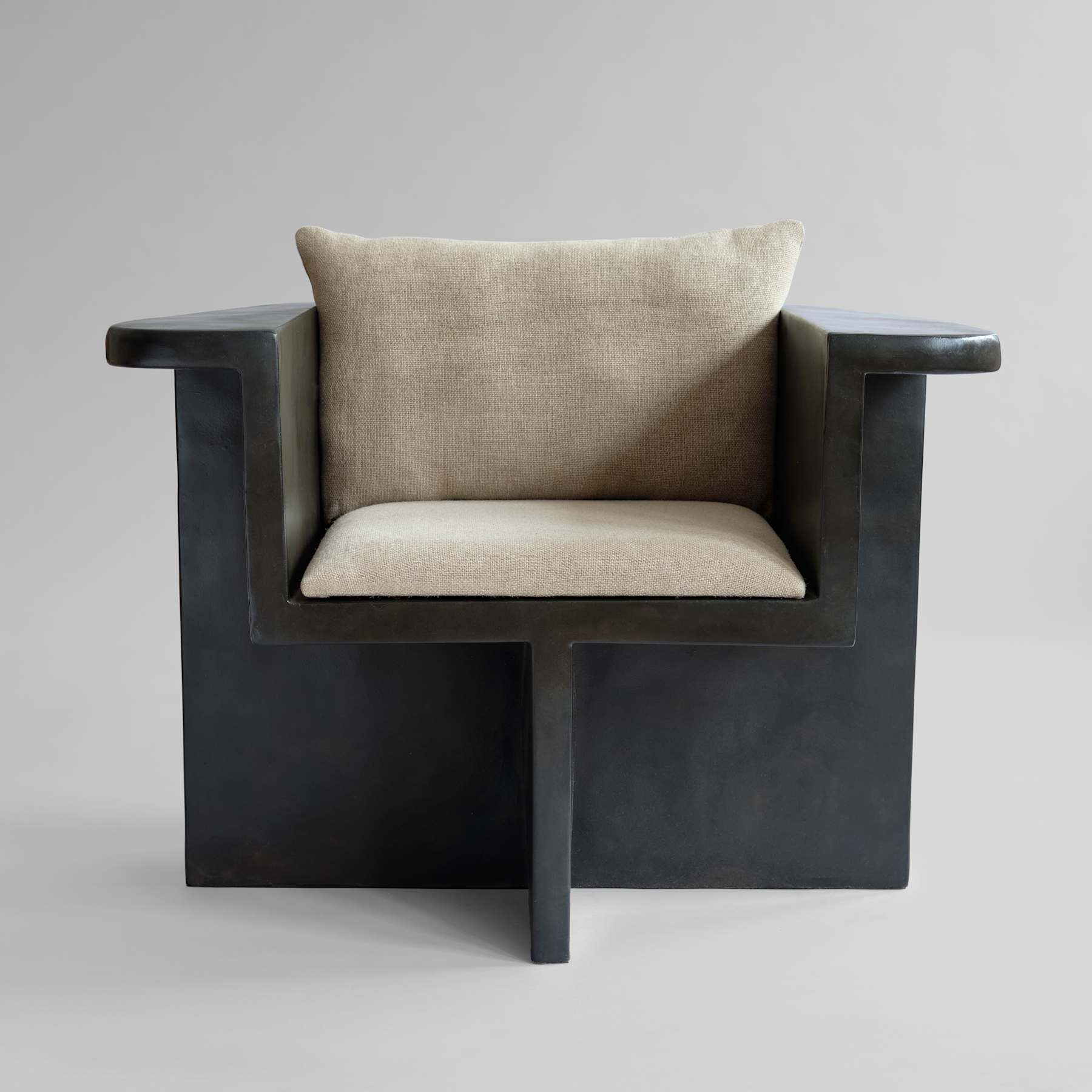 Μαξιλάρι Καρέκλας Σαλονιού Brutus Makura 11 - Λινό Απόχρωση Sand (8047-2) H10 x W36 x L60 cm 101 COPENHAGEN