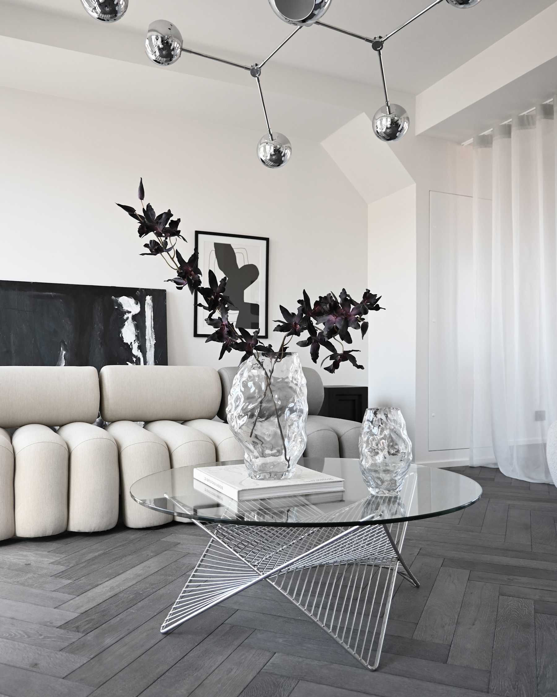 101 COPENHAGEN ΒΑΖΟ Βάζο Katachi Medio / Γυάλινο / Διάφανο L23,5 / W23,5 / H35 CM 101 COPENHAGEN
