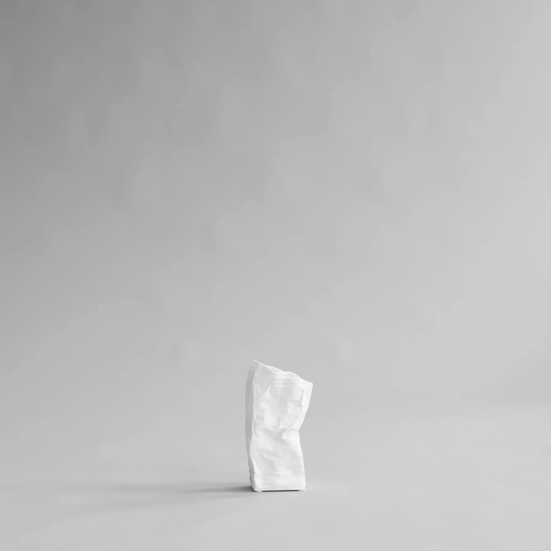 101 COPENHAGEN Βάζο Βάζο Kami Mini Κεραμικό Άσπρο 13x25 cm, 101 COPENHAGEN