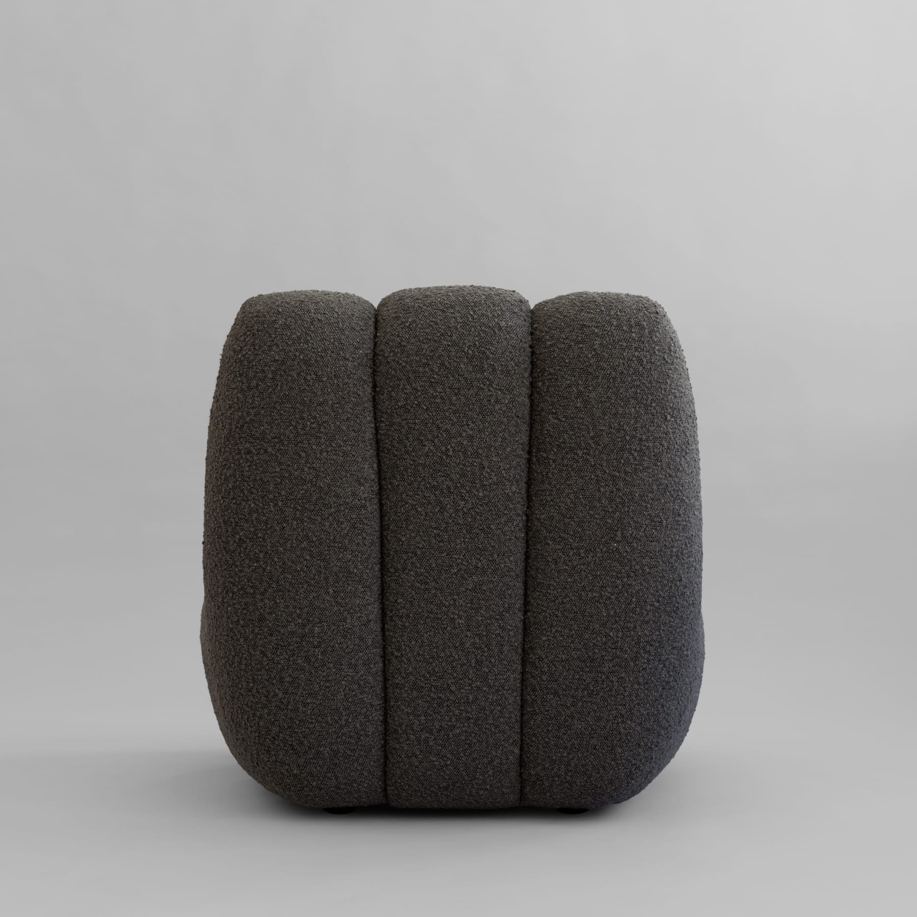 101 COPENHAGEN Πολυθρόνα Πολυθρόνα Toe Chair (A2635) Μπουκλέ Ύφασμα Σκούρο Taupe L70xW80xH72 cm 101 COPENHAGEN