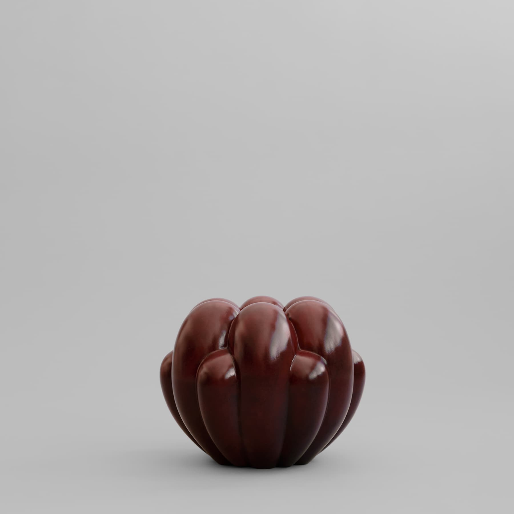 Βάζο Bloom Mini - Κεραμικό Maroon H27 x W35 x L35 cm 101 COPENHAGEN