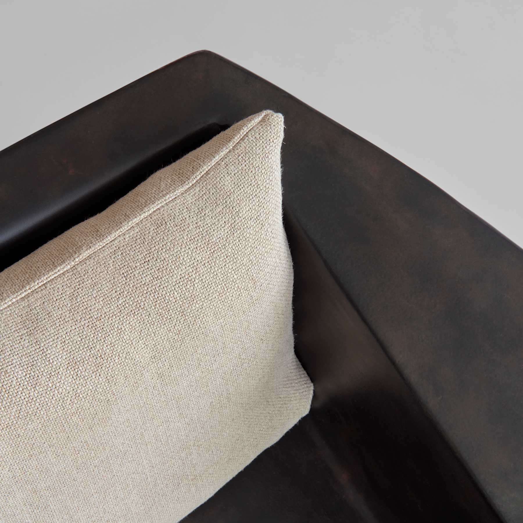 Μαξιλάρι Καρέκλας Σαλονιού Brutus Makura 11 - Λινό Απόχρωση Sand (8047-2) H10 x W36 x L60 cm 101 COPENHAGEN