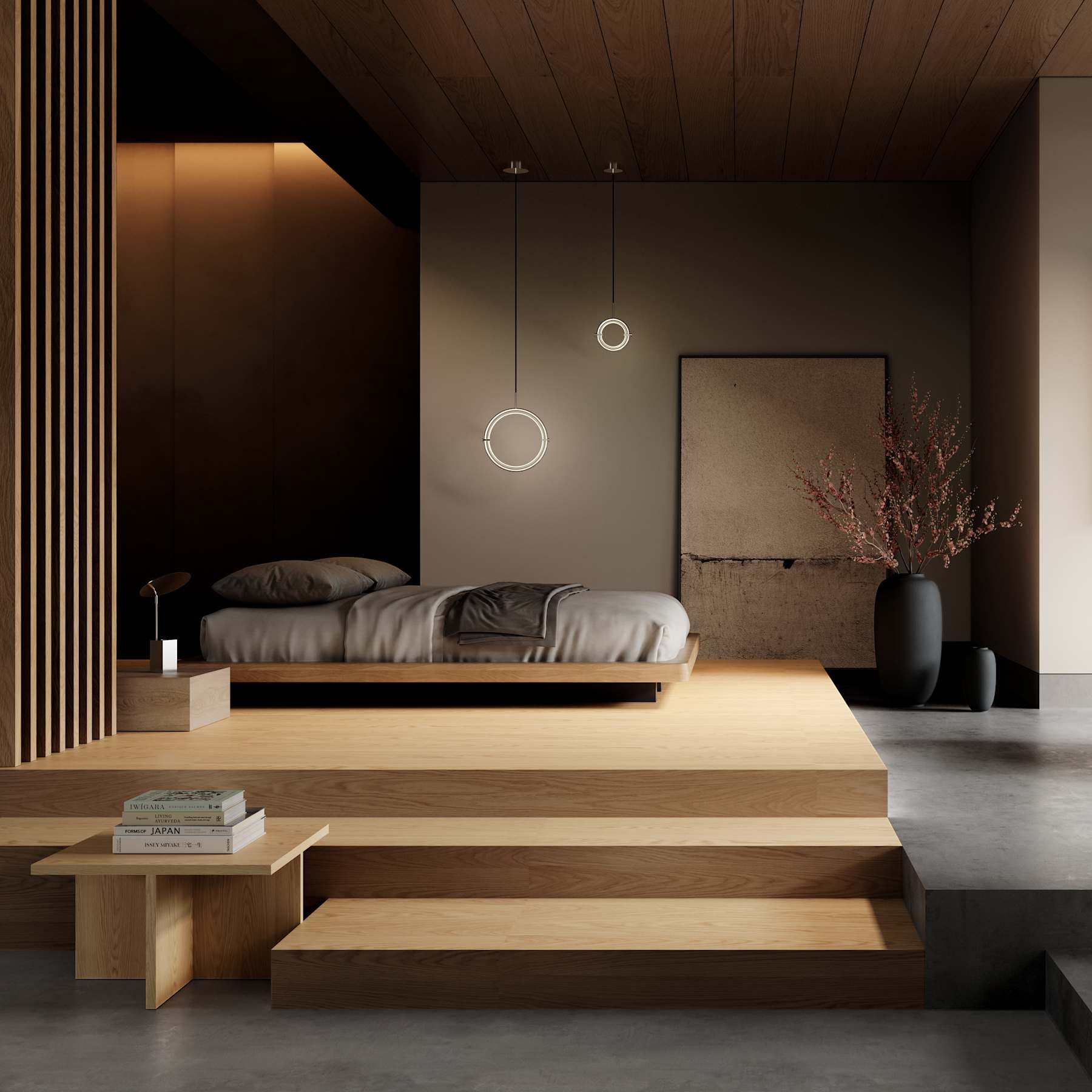 Βάζο Sunao Slim Hexa Μαύρο / Κεραμικό L35 x W35 x H68 101 COPENHAGEN