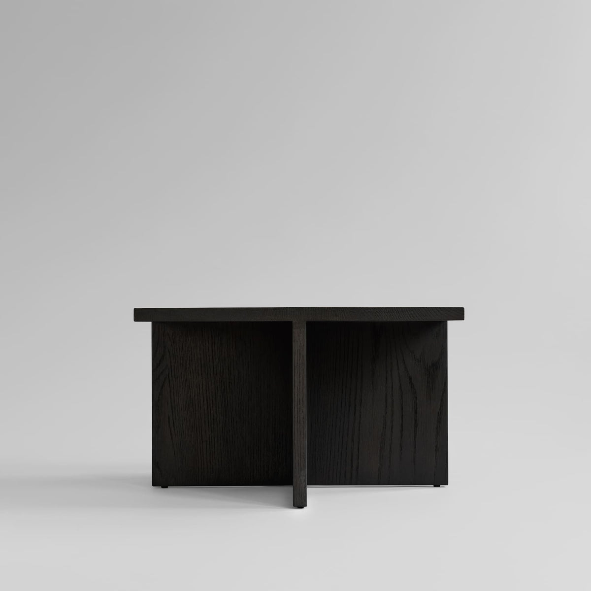 Τραπέζι Σαλονιού Brutus - Coffee Black Δρυς H36 x W60 x L60 cm 101 COPENHAGEN