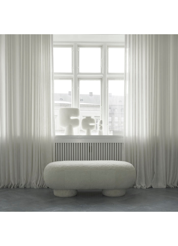 101 COPENHAGEN Βάζο Βάζο Tribal Big Άσπρο Κεραμικό 45x14x34 cm 101 COPENHAGEN