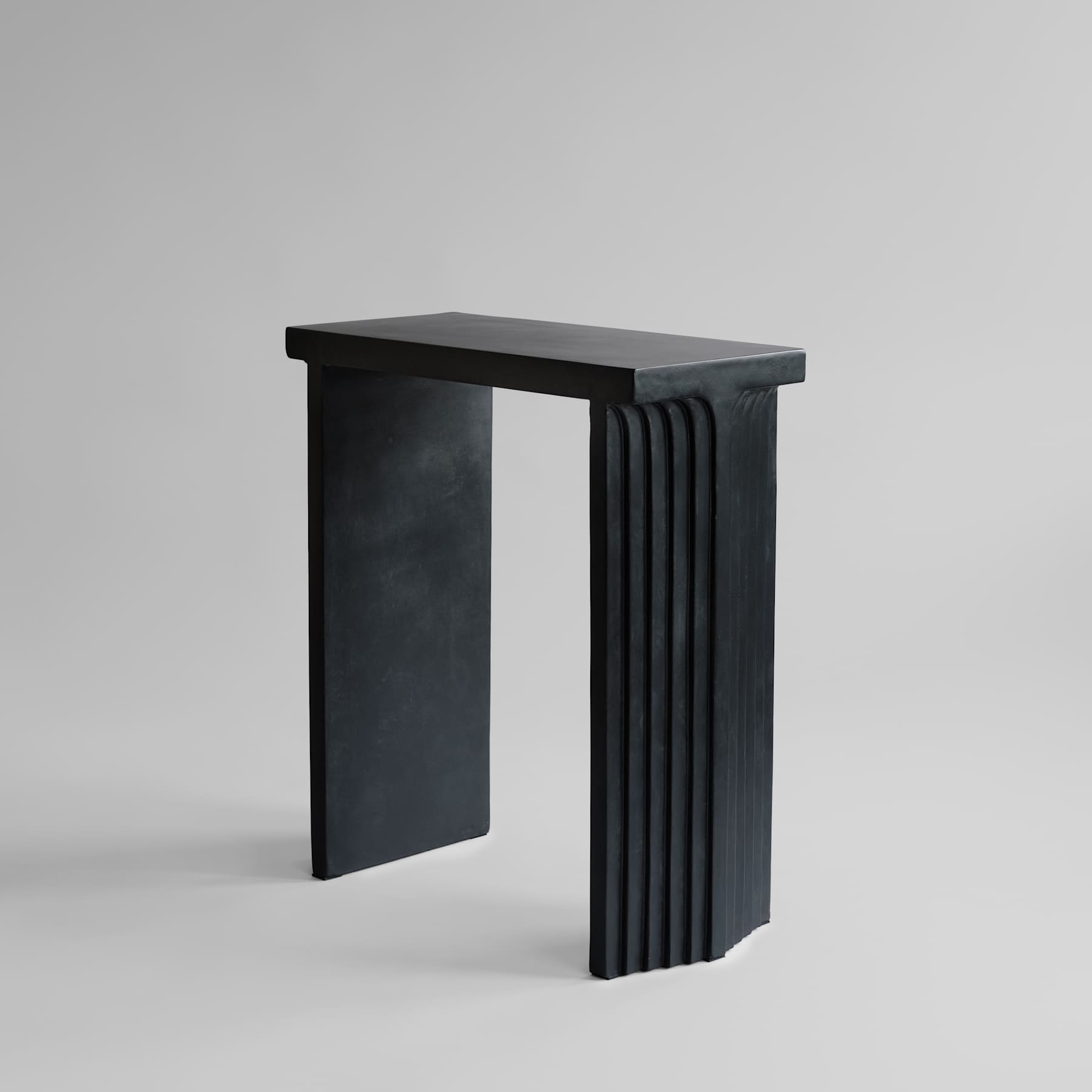 Κονσόλα Arc - Σκυρόδεμα Σκούρο Καφέ H80 x W30 x L70 cm 101 COPENHAGEN