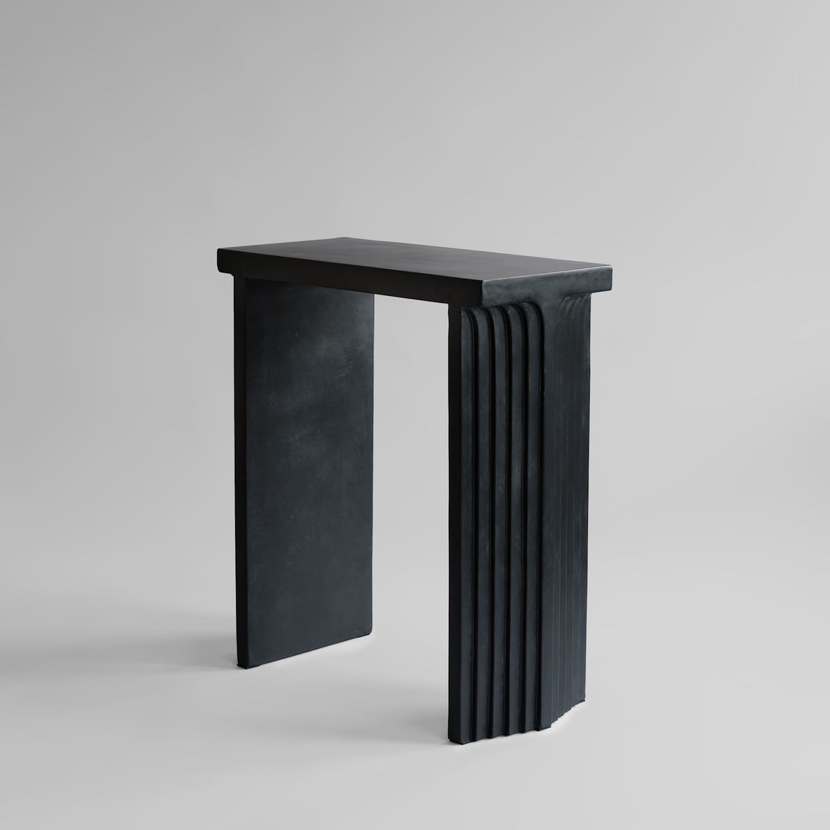 Κονσόλα Arc - Σκυρόδεμα Σκούρο Καφέ H80 x W30 x L70 cm 101 COPENHAGEN