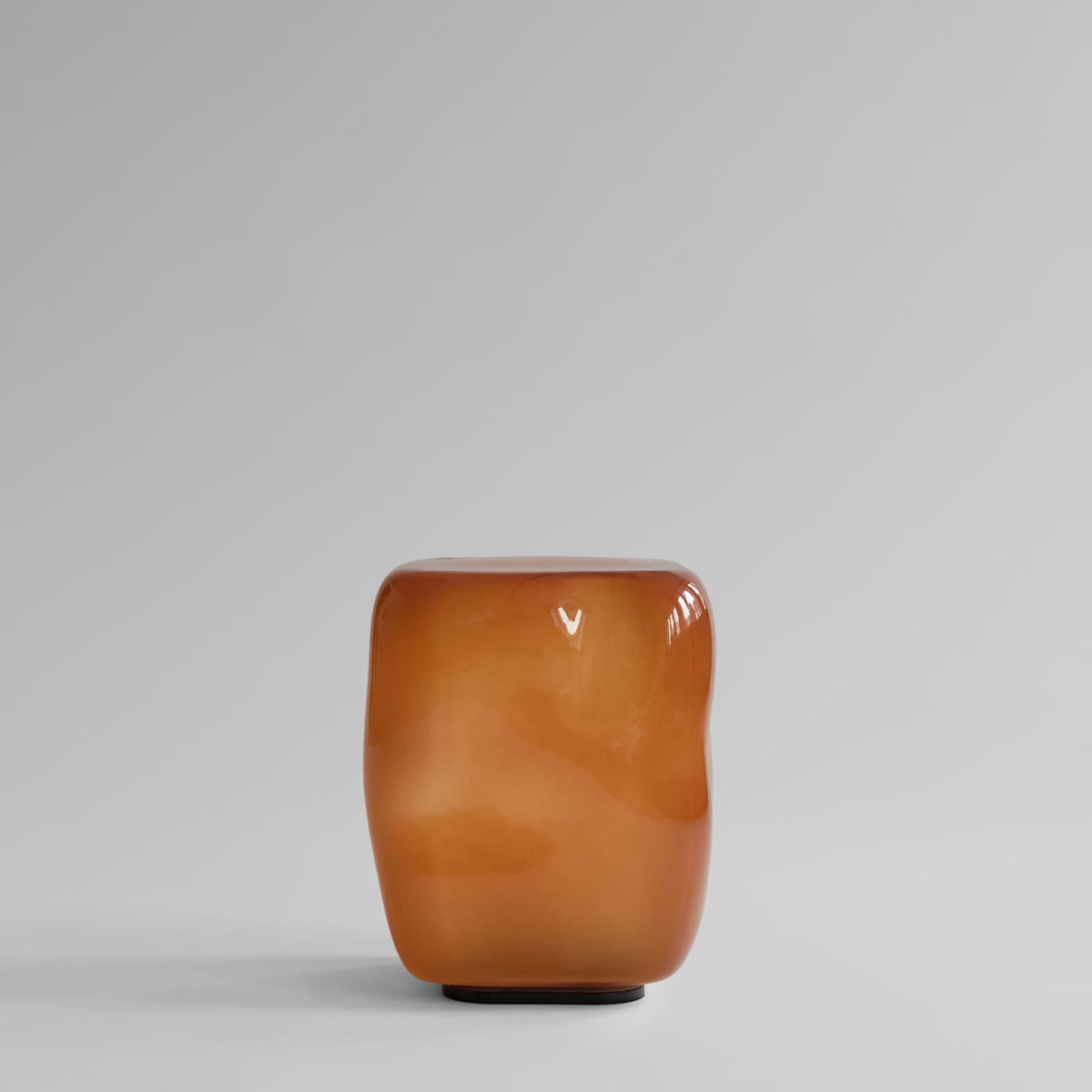 Γυάλινο Τραπεζάκι Καφέ Ishi Mini - Caramel H40 x W32 x L32 cm 101 COPENHAGEN