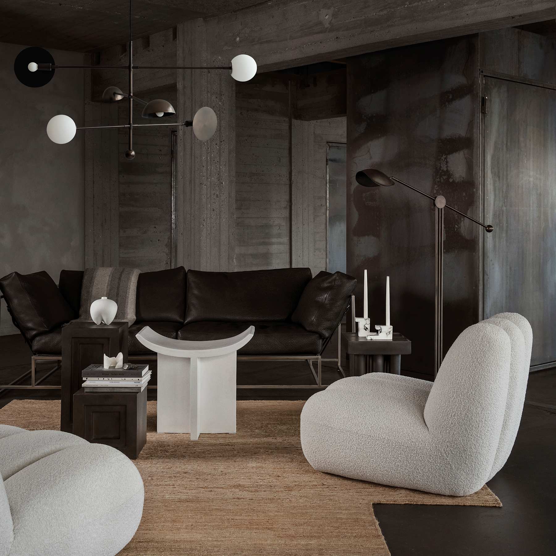 Φωτιστικό Οροφής Sahn Chandelier - Bronze (5m) L25 x W125 x H58 cm 101 COPENHAGEN