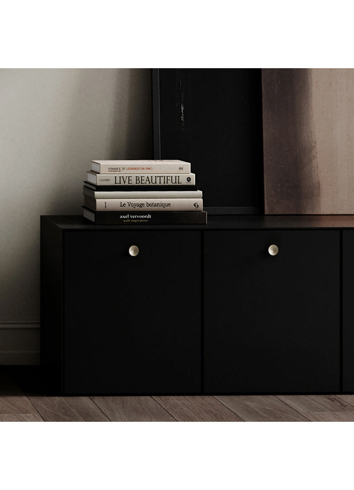 Διακοσμητικά Πόμολα/Κρεμάστρα Set/2 HiHat Medio Ορειχαλκος Brass Μεταλλικά Η2,5cm Ø 4.5 cm 101 COPENHAGEN