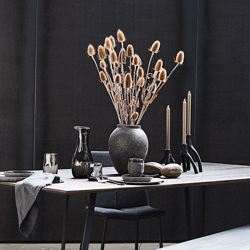 MUUBS Βάζο Βάζο Memory 28 Κεραμικό Τερακότα Καφέ/Γκρί H28 Ø23cm MUUBS