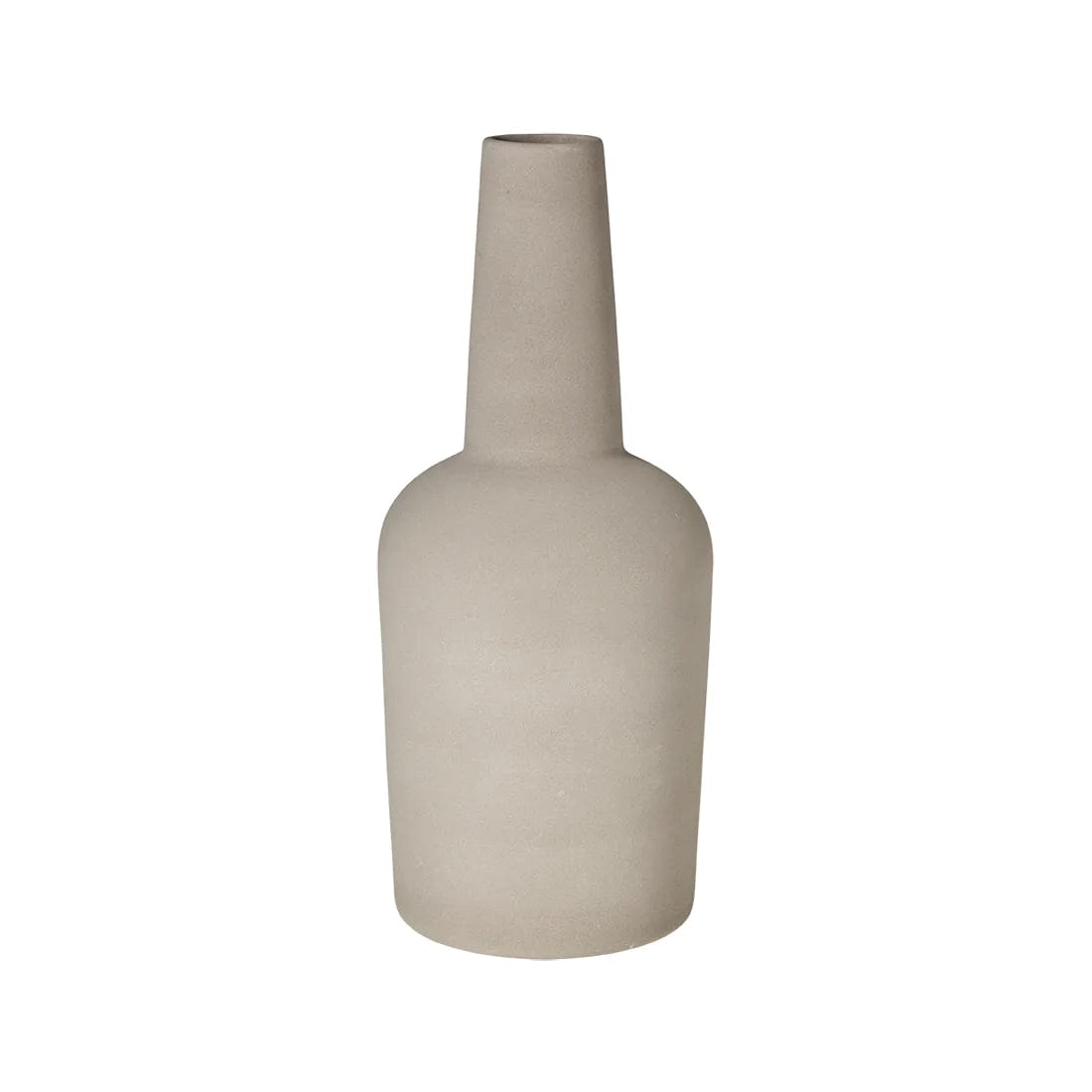 KRISTINA DAM studio Βάζο Βάζο, Dome - Large, Ø18XH49CM, Γκρεζ, Τερακότα, KRISTINA DAM studio