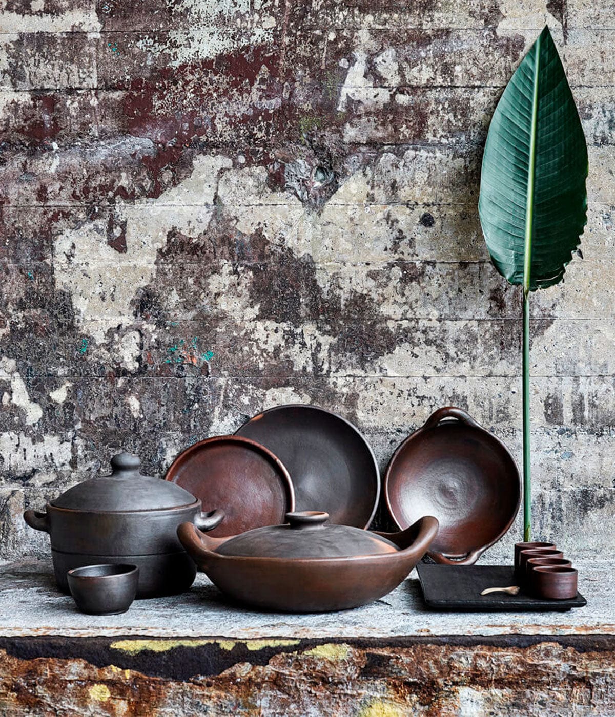 MUUBS Σκεύος Κουζίνας Hazel Πυρίμαχο Σκεύος Καφέ Ρουστίκ Η16 cm, Ø 26 cm MUUBS