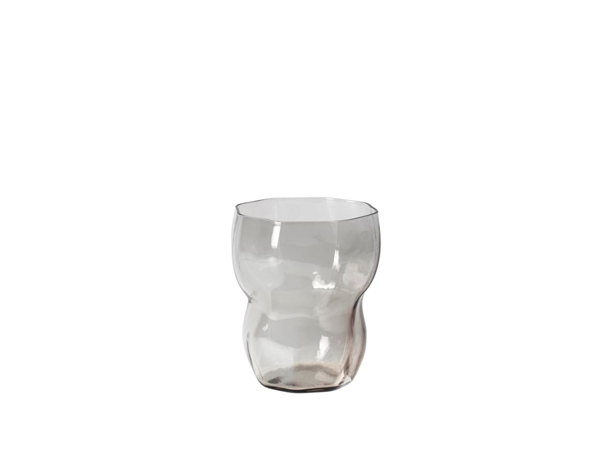 Broste Copenhagen Ποτήρι Ποτήρι Limfjord Γυάλινο Sheer Ανοιχτό Γκρι Ø9 x H10.7 cm Broste Copenhagen