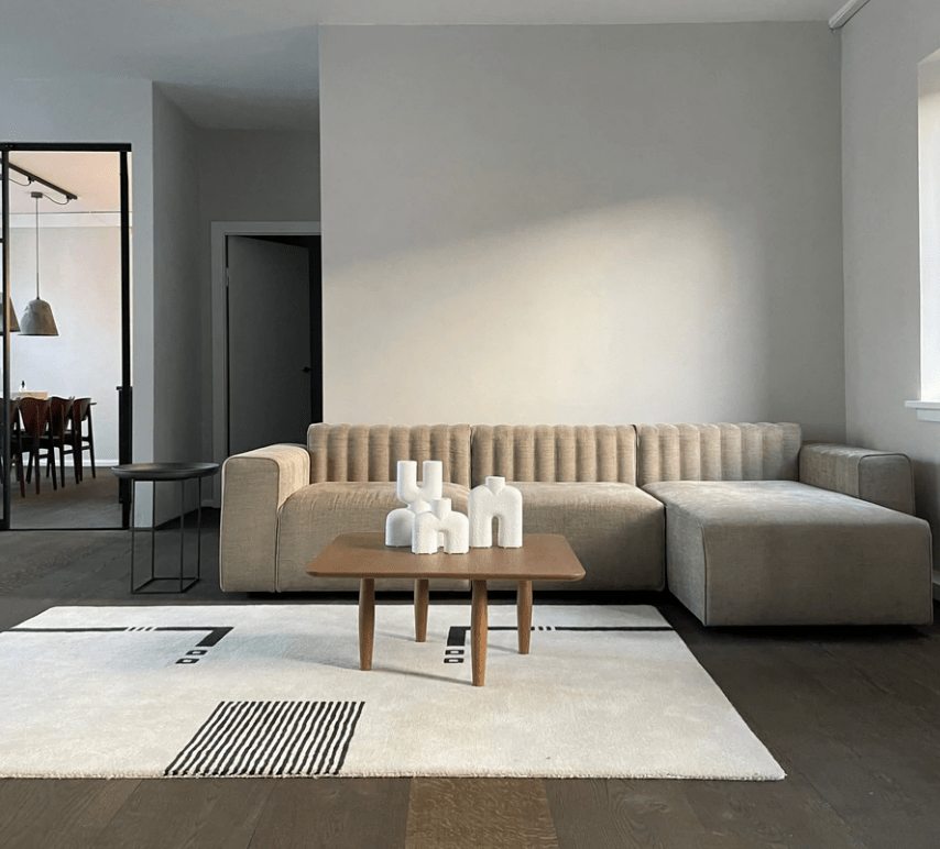 101 COPENHAGEN Βάζο Βάζο, Cobra Double Mini, Κεραμικό, Λευκό, 28x65x22 cm, 101 COPENHAGEN