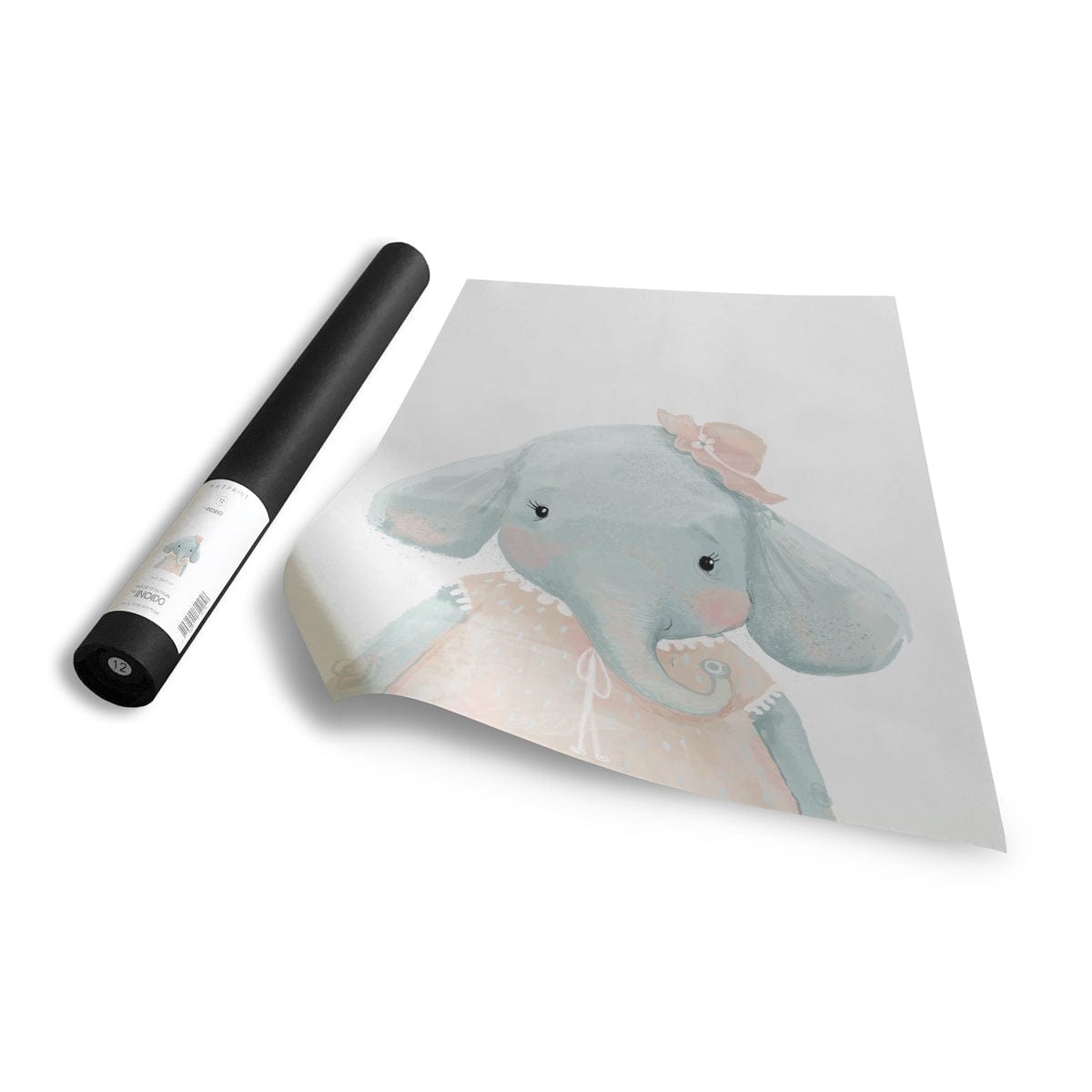 INCADO Poster Πόστερ Sunnyside Elephant Πολύχρωμο 30x40 cm INCADO