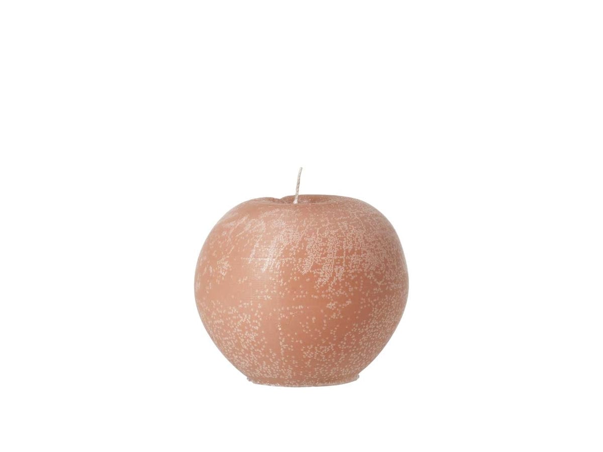 Broste Copenhagen Κεριά Fruit Διακοσμητικό Κερί-Μήλο Ροδακινί, Ø9,7XH8CM Broste Copenhagen