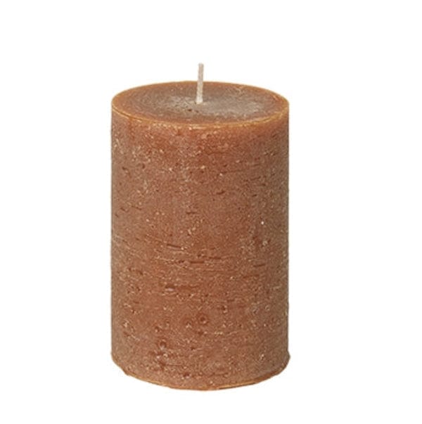 Broste Copenhagen Κεριά Χονδρό Κερί Pillar Μικρό Τερακότα, Ø7XH10CM Broste Copenhagen