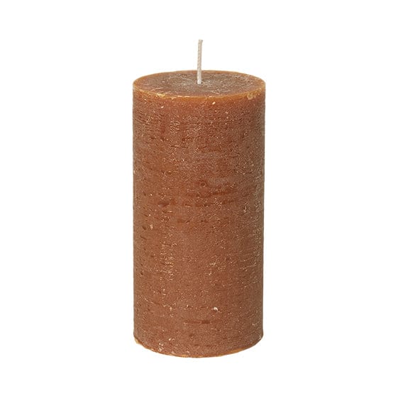 Broste Copenhagen Κεριά Χονδρό Κερί Pillar Μεγάλο Τερακότα, Ø7XH13,5 Broste Copenhagen
