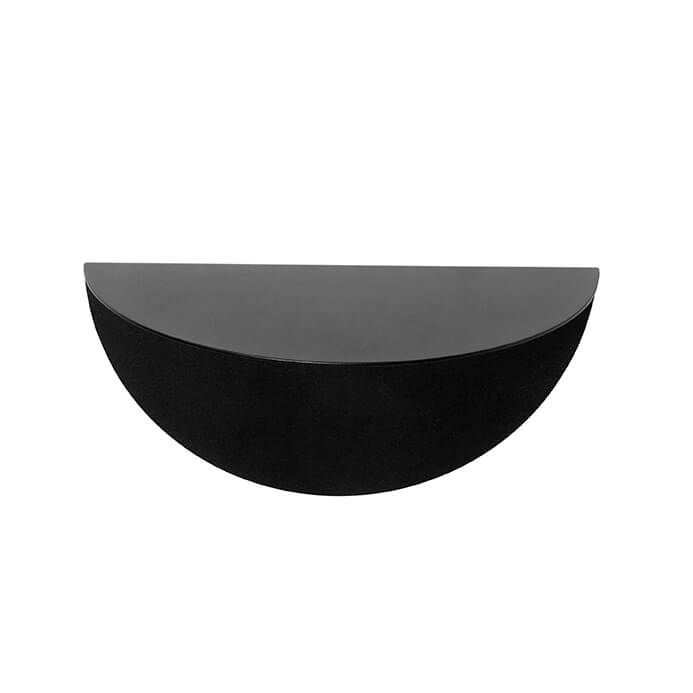 MUUBS Ράφι Ράφι Gravity S Μαύρο Μέταλλο 2 mm - 30x15xH15 cm MUUBS