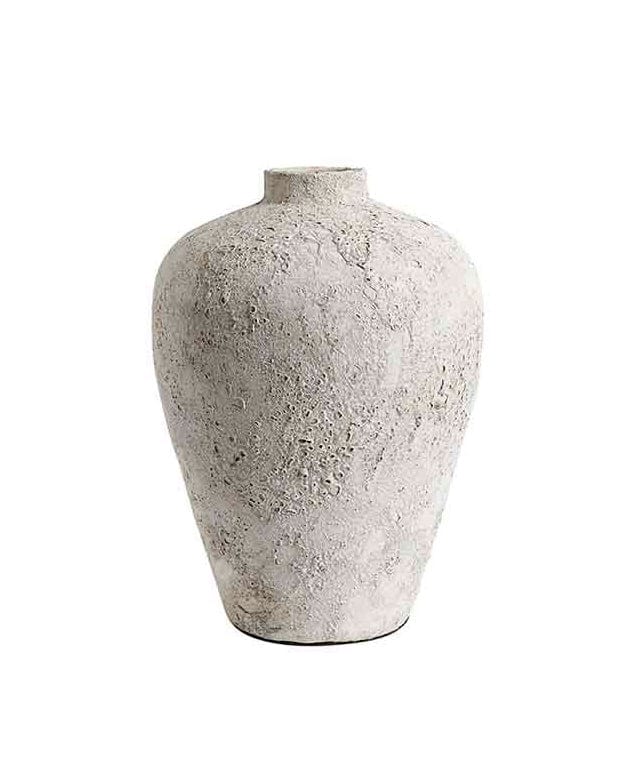 MUUBS Βάζο Luna Βάζο 40 Γκρί Κεραμικό Τερακότα H: 40 Ø: 32 cm MUUBS