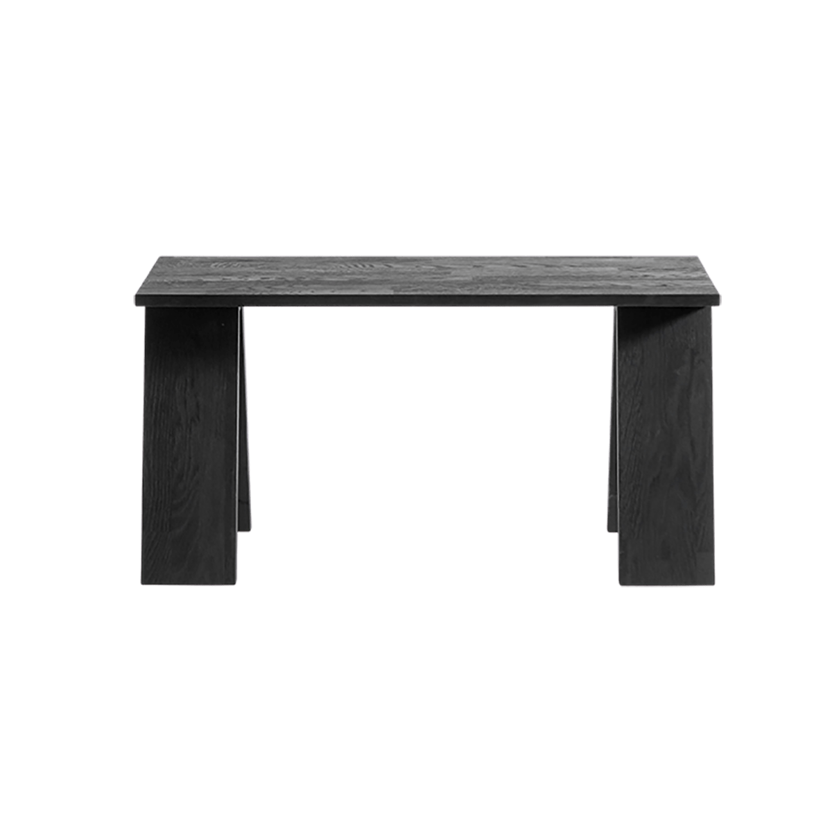 MUUBS Πάγκος Πάγκος Angle Δρύινος Μαύρο W90xD35xH46 cm MUUBS