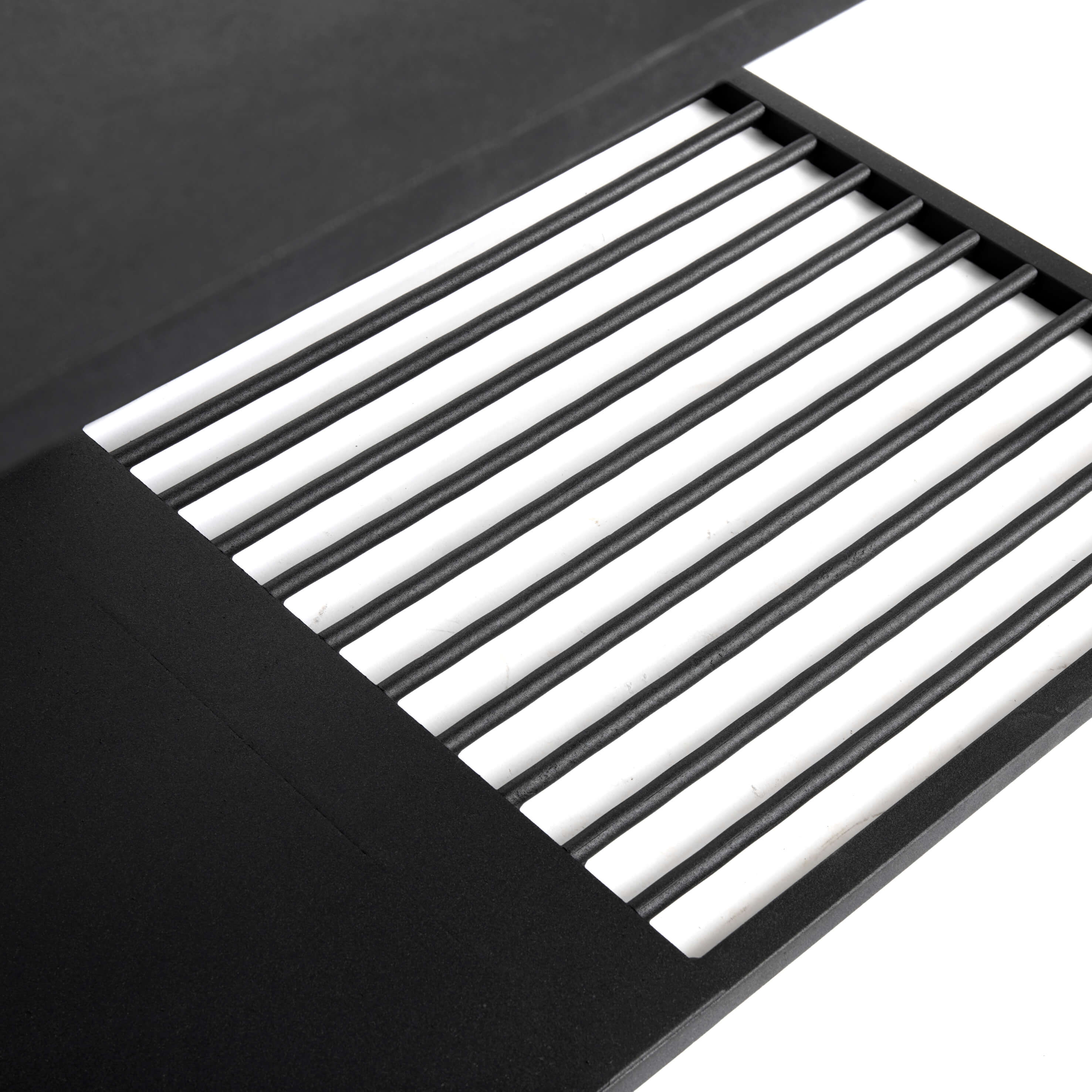 MUUBS Ράφι Ράφι Τοίχου/Βιβλιοθήκη Δαπέδου DENVER L Μαύρο Μέταλλο W70xD35xH35 cm MUUBS