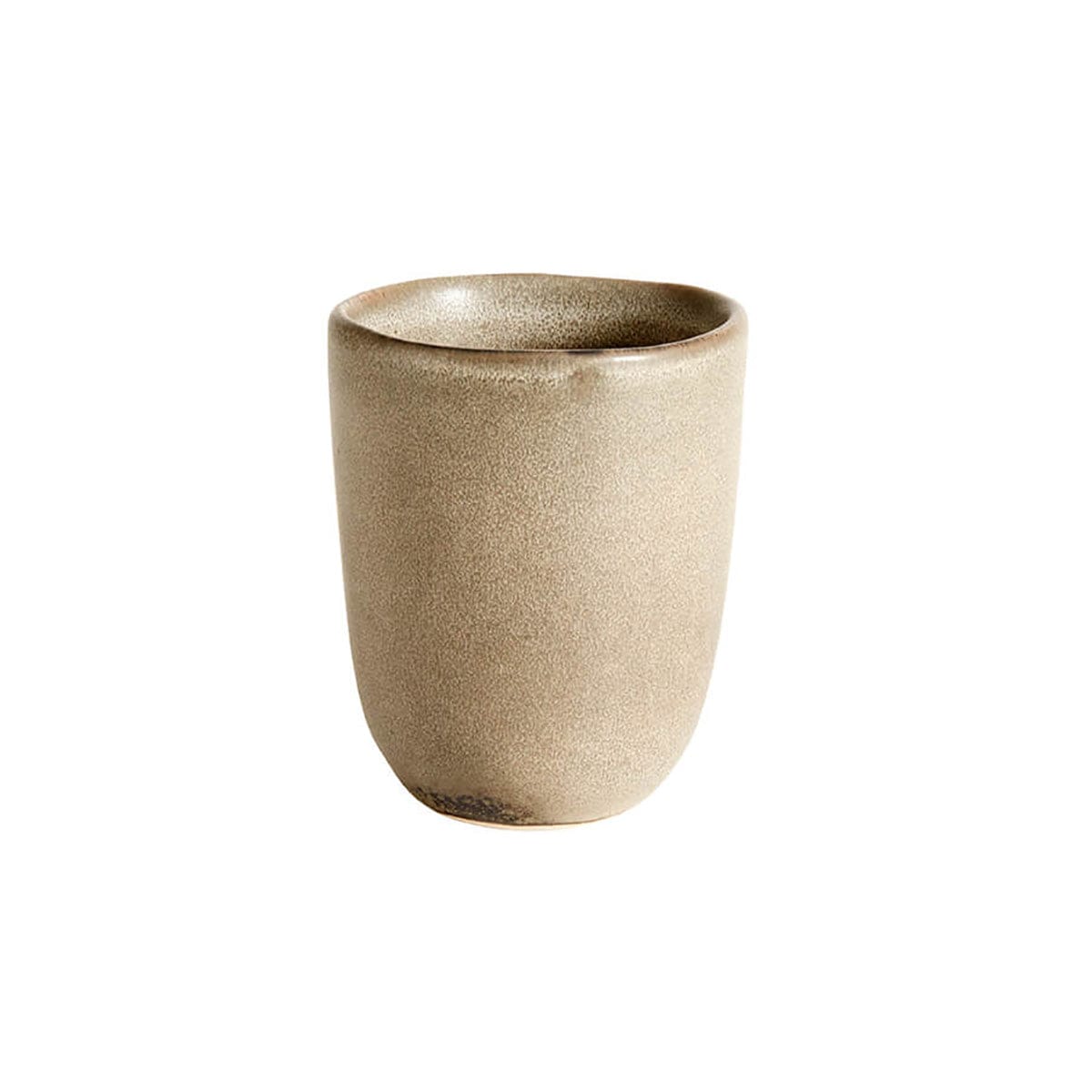 MUUBS Κούπα Mame Oyster Κεραμικό Φλυτζάνι Μπεζ, H10,5 Ø8cm MUUBS