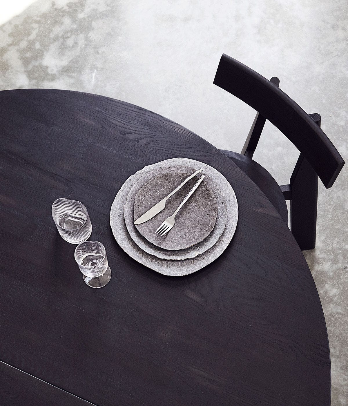 MUUBS Ποτήρι Ποτήρι Λευκού Κρασιού Ανάγλυφο Διάφανο Γυαλί 15x7265cm MUUBS