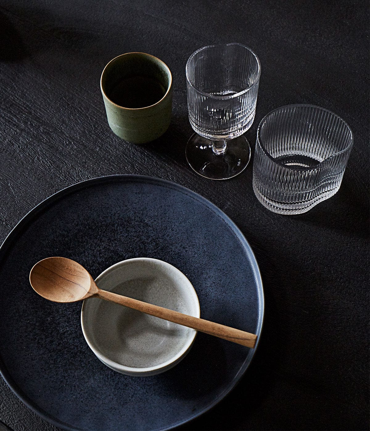 MUUBS Ποτήρι Ποτήρι Ουίσκι Ανάγλυφο Διάφανο Γυαλί 10x95x75cm MUUBS