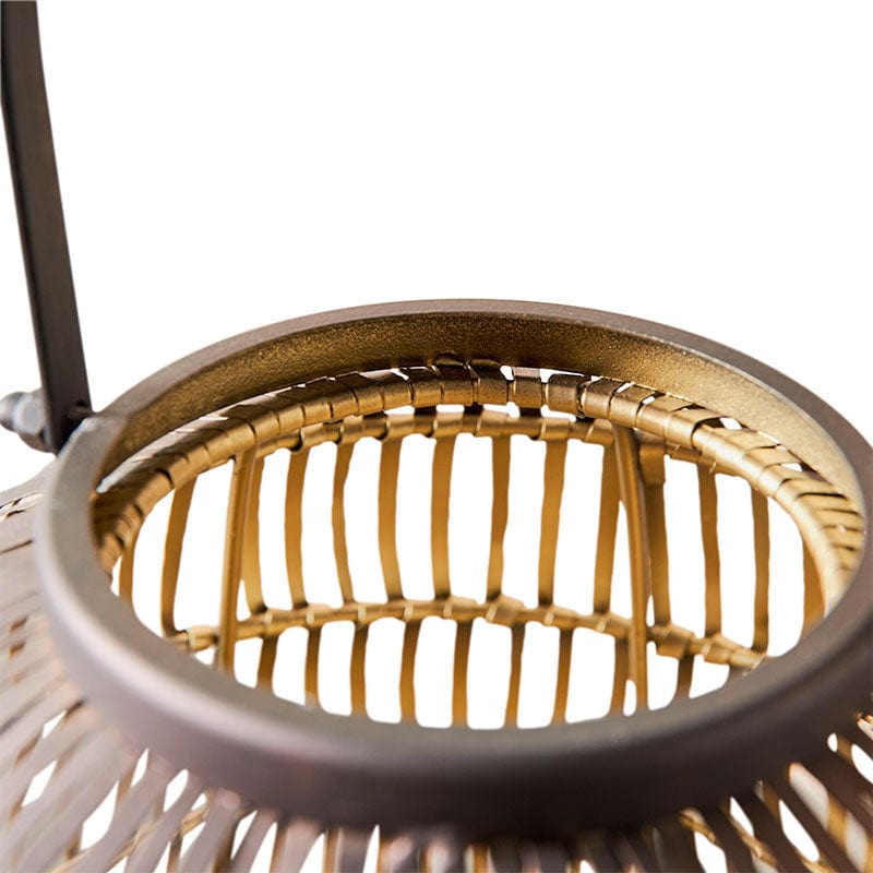 MUUBS Φανάρι Φανάρι Ratio M Μεταλλικό Μπρούτζινο Kαφέ Ø33xH33 cm MUUBS