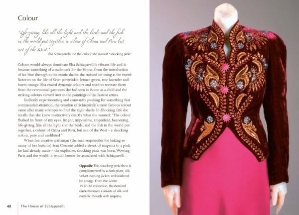 Hintsdeco Books Βιβλίο Τέχνης Βιβλίο Τέχνης, Fashion, Little Book of Schiaparelli, Ρόζ, 13,5×1,7×19 cm, Hintsdeco