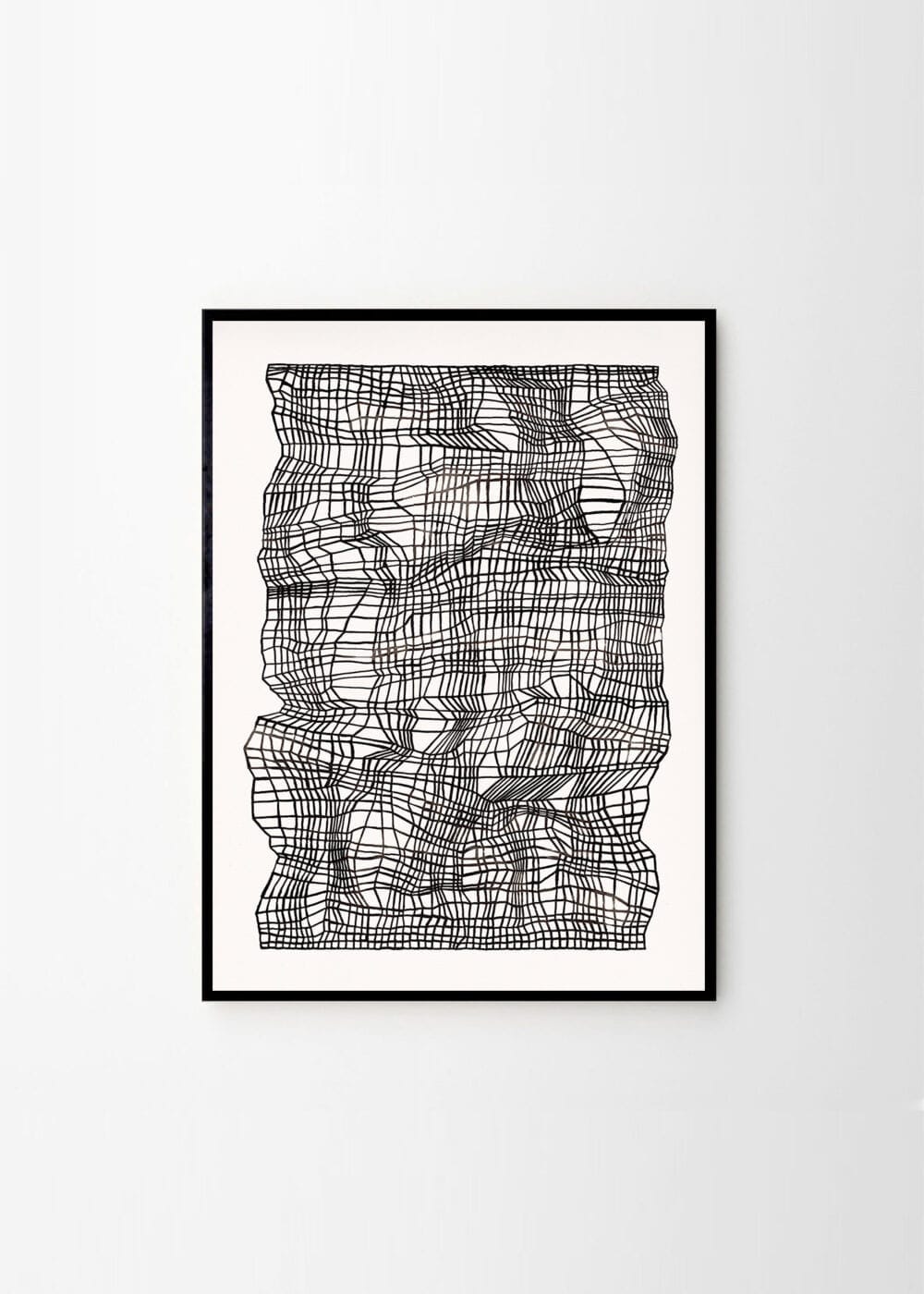 THE POSTER CLUB Poster Πόστερ, Timeline Black , Ana Frois, (40x50) cm, Μαύρο/Άσπρο, Sustainable Paper, THE POSTER CLUB